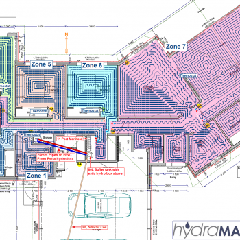 Underfloor heating systems
